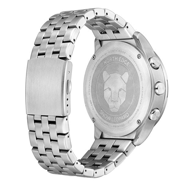 Snow Leopard Swimming Watch 50M Waterproof Barometer Altimeter Compass Temperature - NORTHEDGE