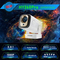 HY260 Pro Smart Projector – Native 1080P, 4K Support, Android 11, Auto Focus