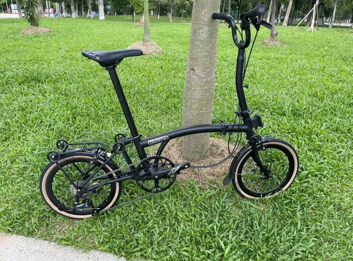 CRANSTON 16″ 9-Speed Triple-Folding City Bike