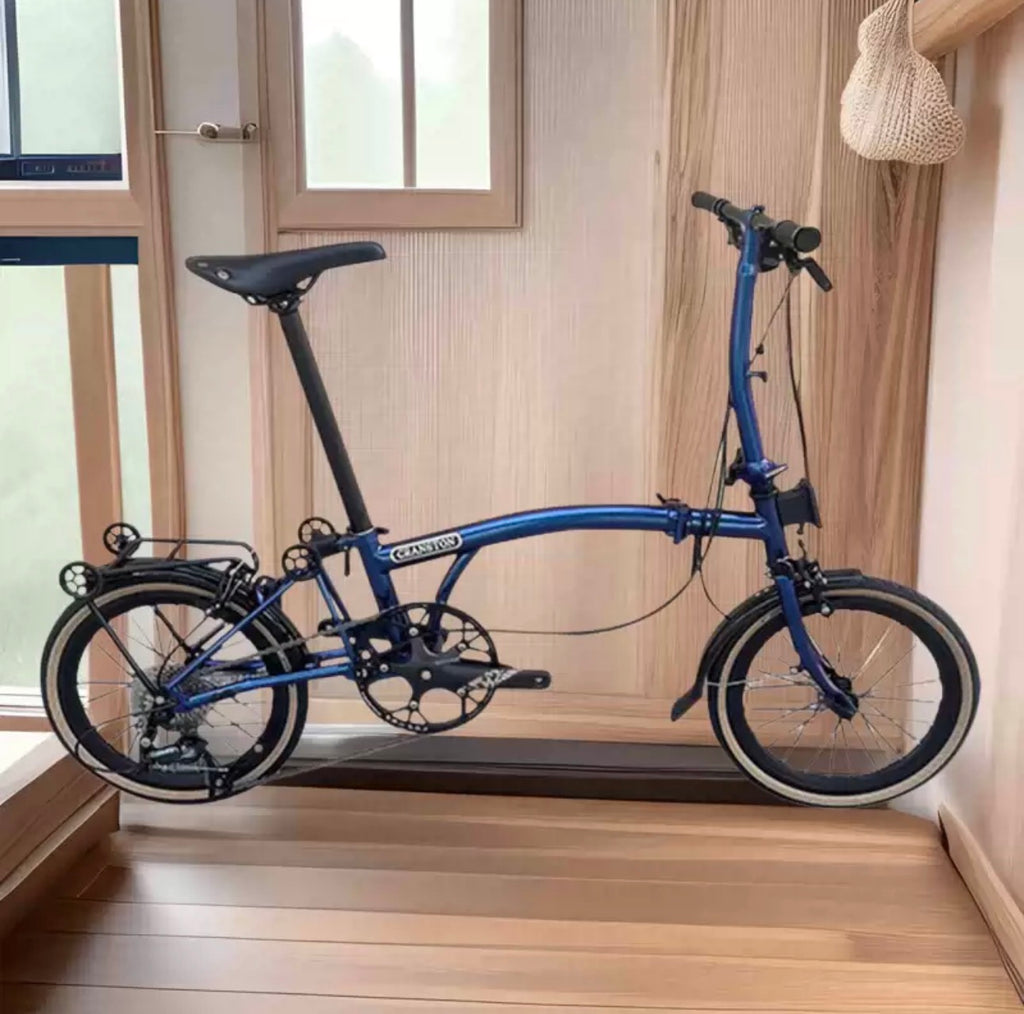CRANSTON 16″ 9-Speed Triple-Folding City Bike