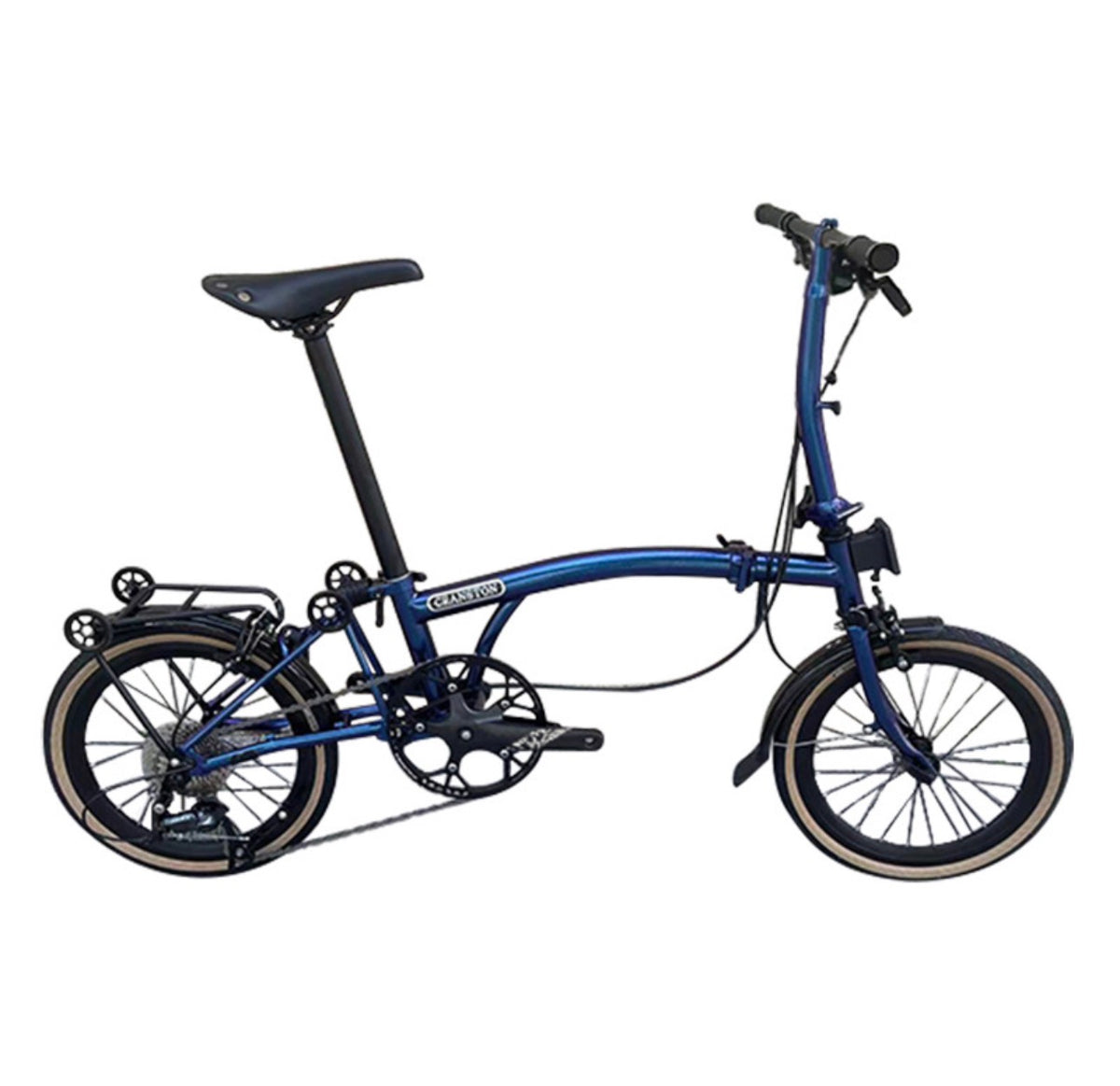CRANSTON 16″ 9-Speed Triple-Folding City Bike