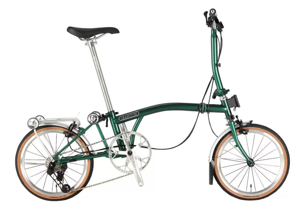 CRANSTON 16″ 9-Speed Triple-Folding City Bike