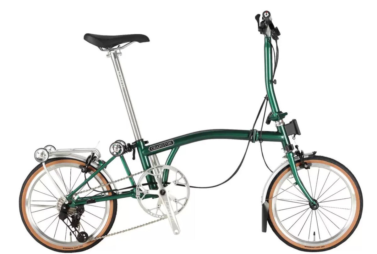 CRANSTON 16″ 9-Speed Triple-Folding City Bike