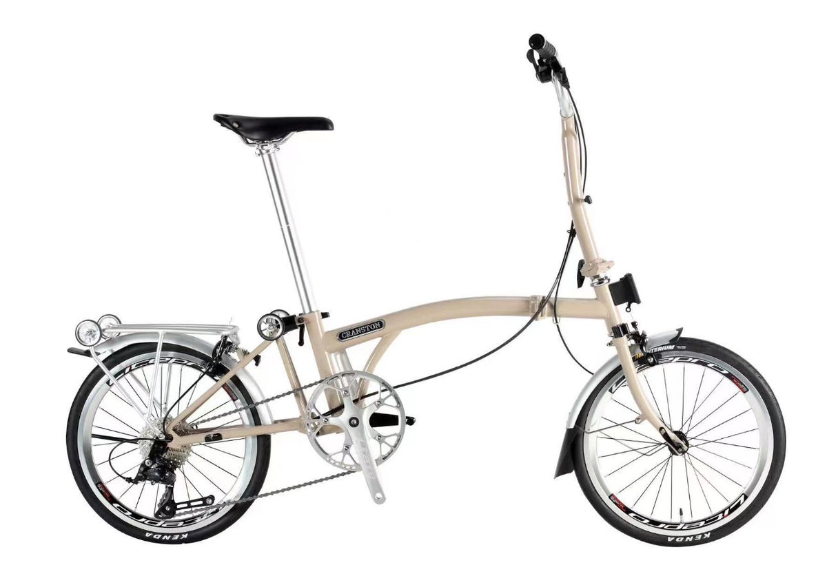 CRANSTON 16″ 9-Speed Triple-Folding City Bike