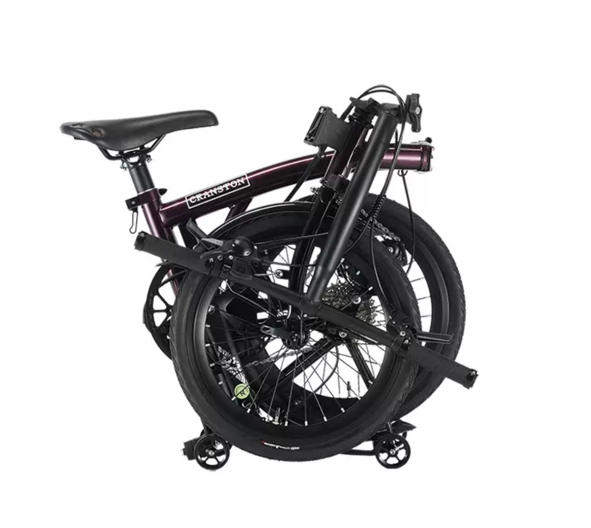 CRANSTON 16″ 9-Speed Triple-Folding City Bike