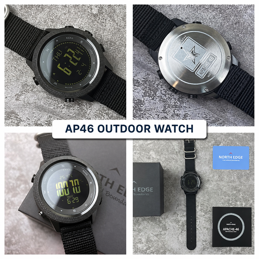 AP46 outdoor digital watch product views