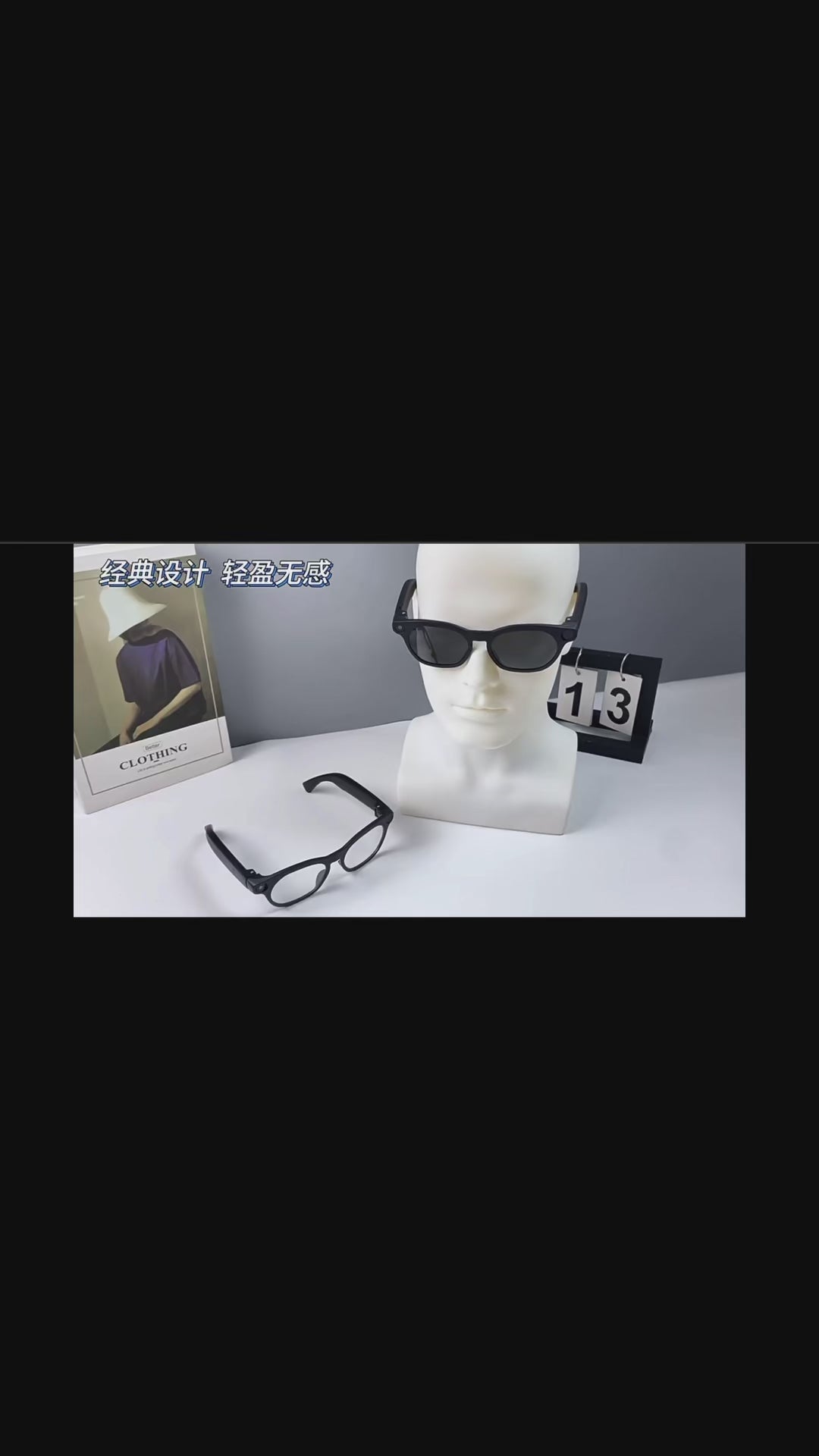 AI Smart Camera Glasses – 8MP 1080P HD Video, Bluetooth 5.3 & Translation