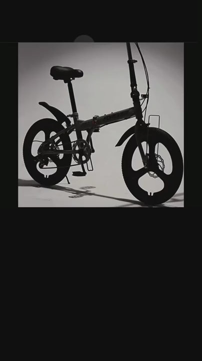 FOREVER Folding Bike 7-Speed Lightweight City Commuter Bicycle 16"/20"/22"